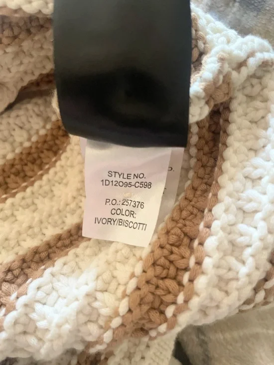 PAIGE Oberon Cardigan XL Ivory NWT Quiet Luxury Chic - Picture 12 of 12